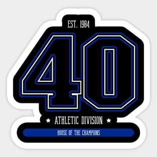 40th Birthday Sticker